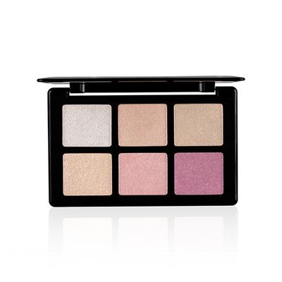 Pac Spotlight Duo Chrome Highlighter Palette 6 Colors 24 gm - Highlighters & Illuminators