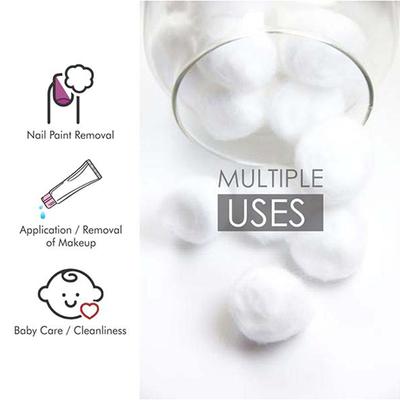 Tulips Cotton Balls - White 50's - Cotton Balls