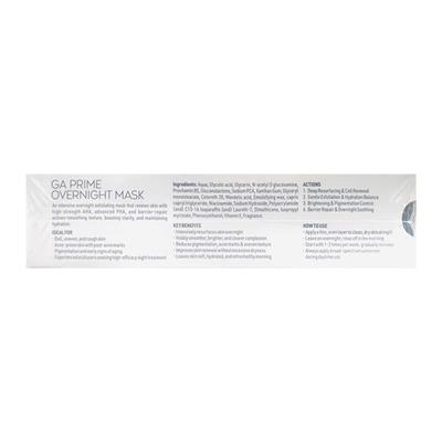 GA PRIME OVERNIGHT Masks 30ml - Cleanser-Ota