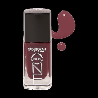 Deborah Milano All In One Nail Enamel - 12 Red Bordeaux 9.5 ml - Perfumes (Edt/Edp)