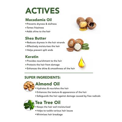 Skivia Macadamia & Shea Butter Conditioner With Almond & Tea Tree Oil -Unisex 200 ml - Conditioners