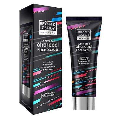Bryan & Candy Charcoal Face Scrub 100 gm - Scrubs & Exfoliants