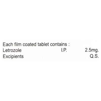 Lutenon 2.5mg Tablet 5'S - Cancer Oncology-Hor