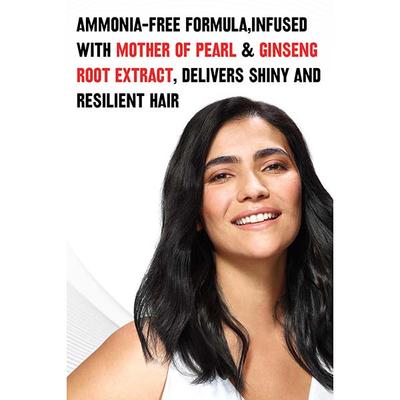 Revlon Top Speed Hair Color For Woman - Deep Mahogany Brown 50 with Outrageous Conditioner 270 ml - Crème