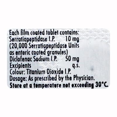 Biozobid Tablet 10'S - Pain relief-Nsa