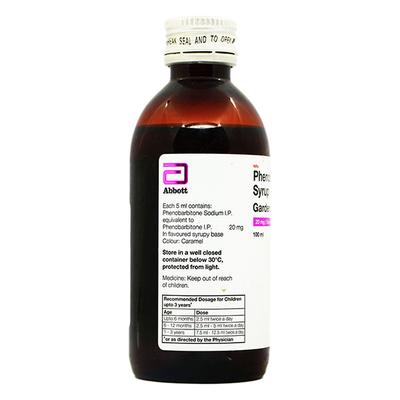 Gardenal Syrup 100ml - Epilepsy/Convulsion-Ant