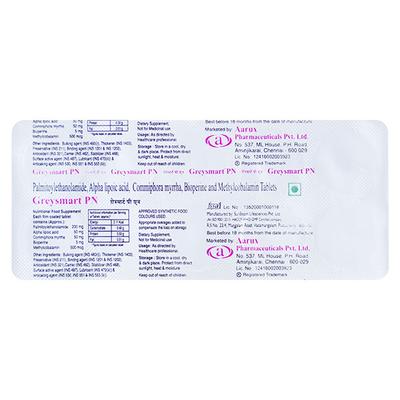 GREYSMART PN Tablet 10's - Supplements-Sup