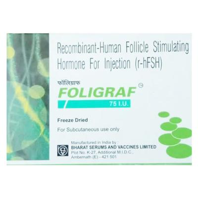 Foligraf 75Iu Injection 1'S - Hormonal Therapy-Tro