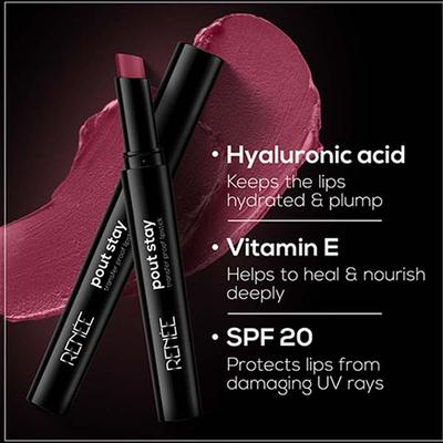 Renee Poutstay Transfer Proof Lipstick- 09 Kira 2 gm - Lipsticks