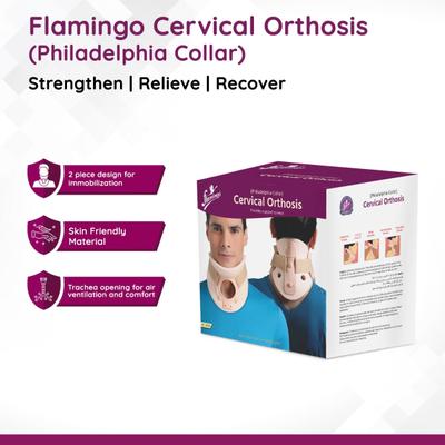 Flamingo Cervical Orthosis (OC - 2009) (XL) - Abdomen/Neck/Arm/Elbow Supports