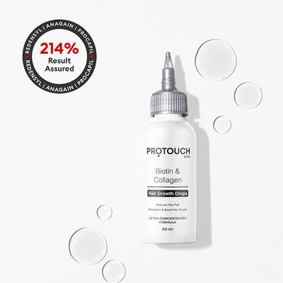 Protouch Hair Growth Serum with Redensyl Anagain Ultra Concentrated 60ml - Hair Oils
