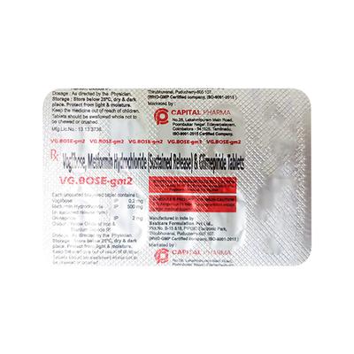 VG BOSE GM 2 Tablet 10's - Diabetes-Ant