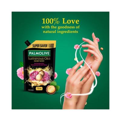 Palmolive Luminous Oils Invigorating Liquid Hand Wash Refill Pack 750 ml - Hand Wash & Soaps