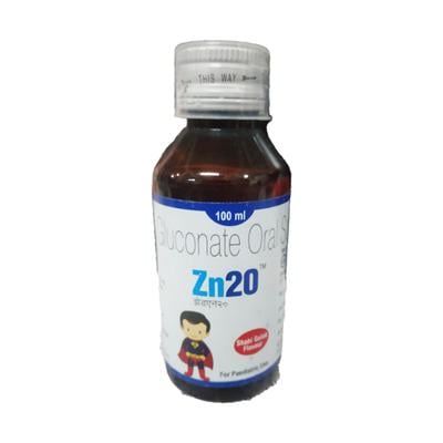 ZN20 SHAHI GULAB FLAVOUR Oral Solution 100ml - Supplements-Vam