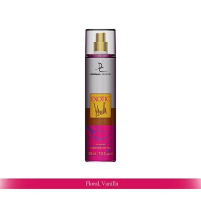 Dorall Collection Exotic Vanilla Fragrance Body Mist For Women 236 ml - Body Mist/Spray