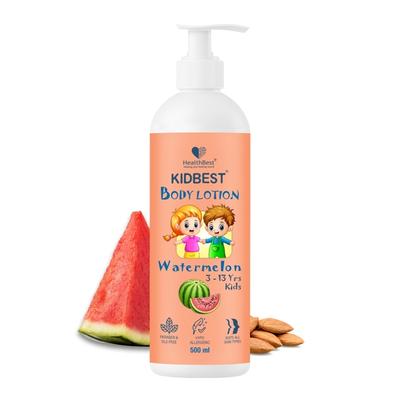 HealthBest Kidbest (3-13 Years) Body Lotion - Watermelon Flavour 500 ml - Baby Body Wash