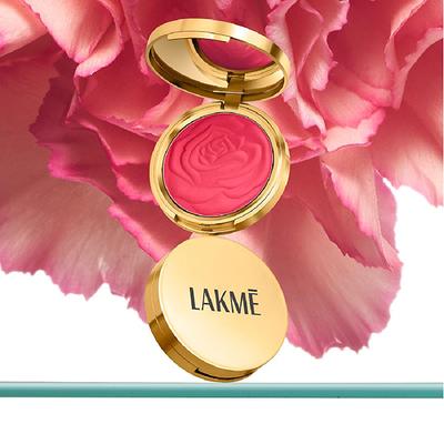 Lakme Showstopper Collection Rouge Bloom Powder Blush Vintage Rose 12 gm - Blushes
