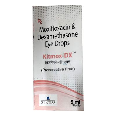KITMOX DX Eye Drops 5ml - Eye Infections-Eaa