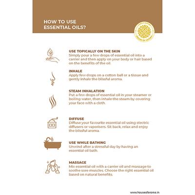 House of Aroma Peppermint Essential Oil 10 ml - Essential Oils