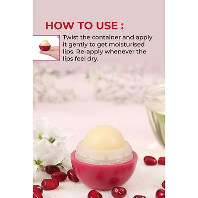 Organic Harvest Pomegranate Lip Balm 8 gm - Lip Balms
