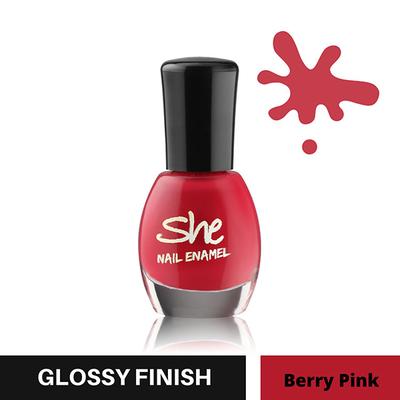 SHE MAKE UP NAIL ENAMEL 207 8 ml - Nail Polish