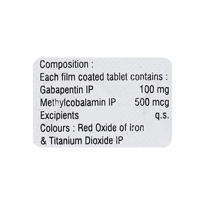 Acegaba ME 100mg Tablet 10'S - Neuropathic Pain-Dru