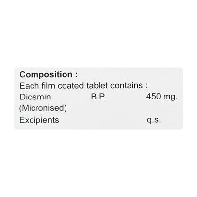 VENUSMIN 450 Tablet 10's - Varicose Veins-Phl