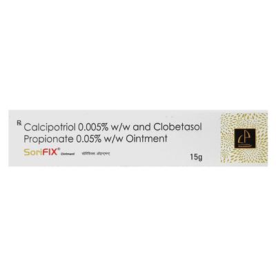 Sorifix Ointment 15gm - Psoriasis/Seborrhea/Ichthyosis-Pso