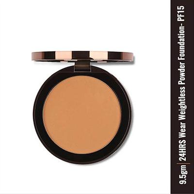 Colorbar 24 Hrs Wear Weightless Powder Foundation-PF015 10 gm - Compact Powder