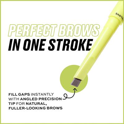 Makeup Revolution Power Brow Pencil Dark Brown 0.3 gm - Eyebrow Pencils & Enhancers