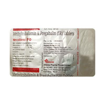 Mecoblend P SR Tablet 10'S - Neuropathic Pain-Dru