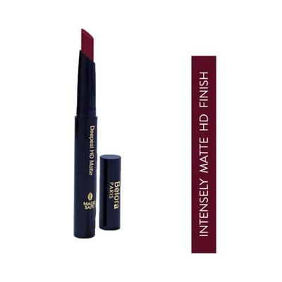 Belora Paris Deepest HD Matte Crayon Lipstick with Vit C Dancing Diva 1.2 gm - Lip Crayons