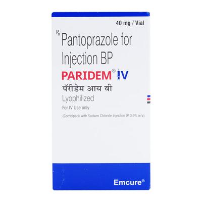 PARIDEM IV 40mg Injection 1's - Ulcer/Reflux/Flatulence-Aaa