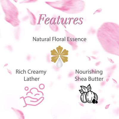 Yardley London English Rose Moisturising Shower Creme (Body Wash) 250 ml - Shower Gels & Body Wash