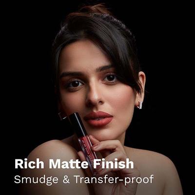 Pilgrim Liquid Lipstick Sexy Scarlet 3 ml - Liquid Lipsticks