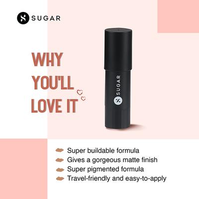 SUGAR Cosmetics Face Fwd Blush Stick - 02 Pink Prime (Rose Pink) 7 gm - Blushes