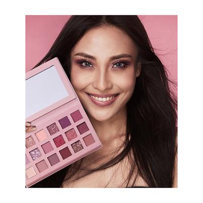New Miss Rose 18 Color Nude Eyeshadow Palette 7001 - 002B 19.7 gm - Face Palettes