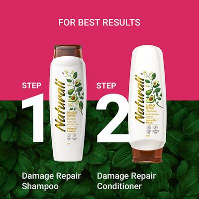Naturali Damage Repair Shampoo Shampoos 340 ml - Shampoos