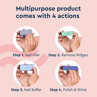 GUBB 4 Way Nail Buffer Block 40 gm - Nail Care