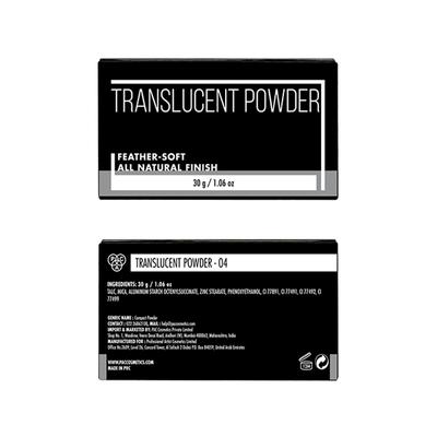 PAC Translucent Powder Controls Shine Prevents Flashbacks Lightweight - 04 30 g - Loose Powder