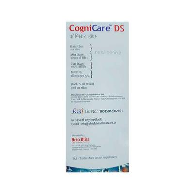 COGNICARE DS Syrup 200ml - Supplements-Sup