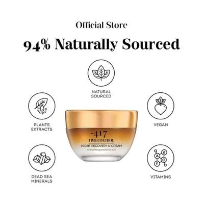 Minus 417 Time Control Night Recovery A Cream 50 ml - Night Cream