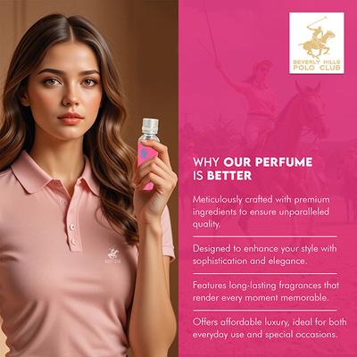 Beverly Hills Polo Club Pour Femme Women Nine Edp 100ml - Women Perfumes (Edt/Edp)