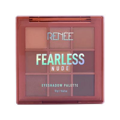 Renee Cosmetics Fearless Eyeshadow Palette, Nude 12 gm - Face Palettes