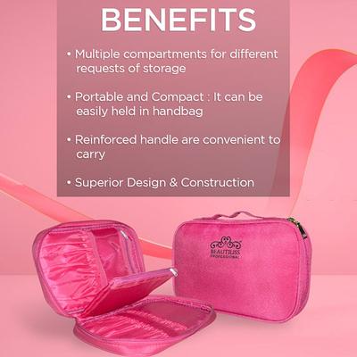 Beautiliss Professional multifunctional cosmetic organizer makeup pouch 1's - Facial Kits