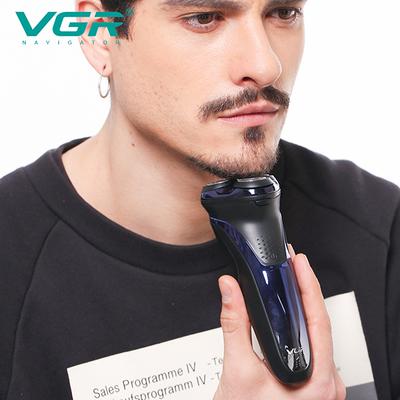 VGR V-306 Wet and Dry Shaver, 300 min Runtime (Blue) 1's - Shavers