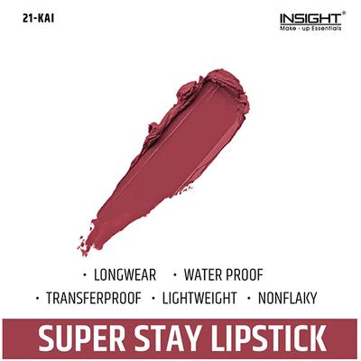 Insight Cosmetics Super Stay Lipstick - Kai (21) 7 gm - Lipsticks