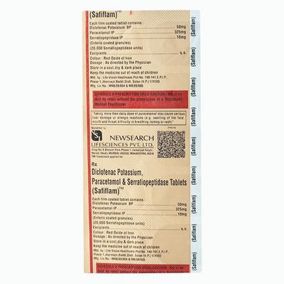 SAFIFLAM Tablet 10's - Pain relief-Nsa