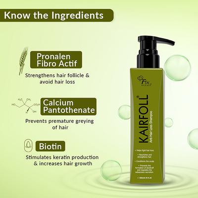 Fixderma Kairfoll Anti Hair Loss Shampoo 200 ml - Shampoos