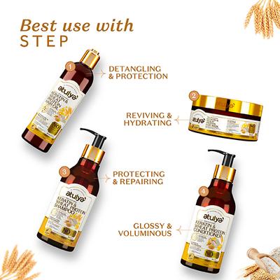 Atulya Keratin & Wheat Protein Shampoo 300 ml - Shampoos
